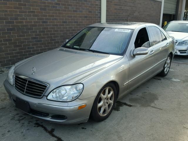 WDBNG83JX5A454454 - 2005 MERCEDES-BENZ S 430 4MAT GRAY photo 2