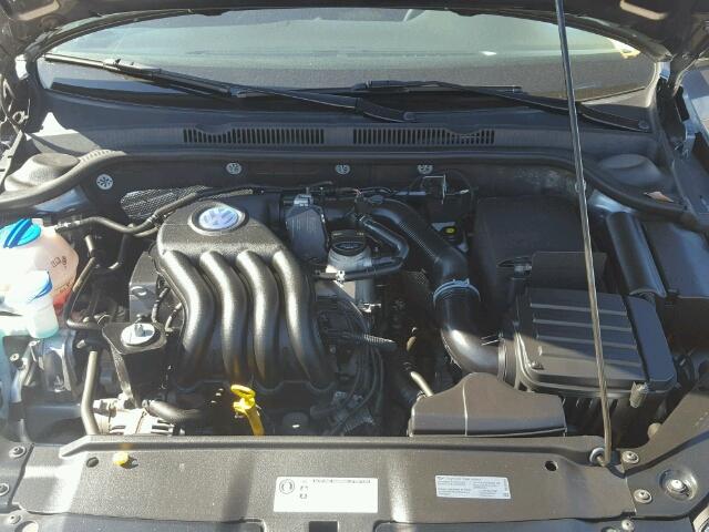3VW2K7AJ8EM328139 - 2014 VOLKSWAGEN JETTA BASE GRAY photo 7
