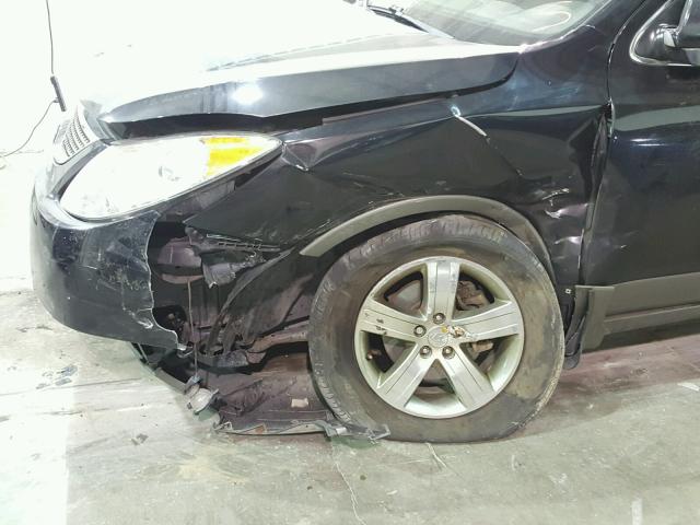 KM8NU4CC8AU106600 - 2010 HYUNDAI VERACRUZ G BLACK photo 9