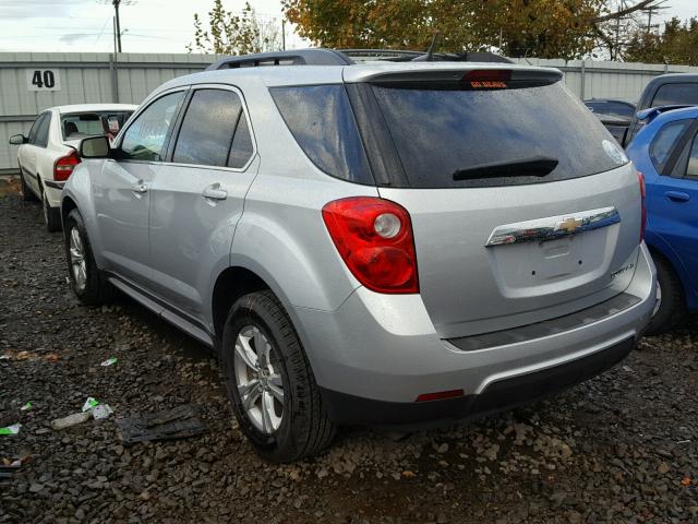 2CNALDEC2B6373939 - 2011 CHEVROLET EQUINOX LT SILVER photo 3