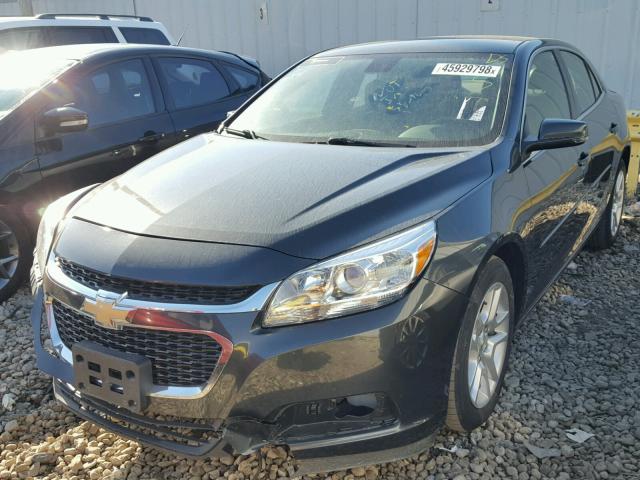 1G11C5SL6FF267416 - 2015 CHEVROLET MALIBU 1LT CHARCOAL photo 2