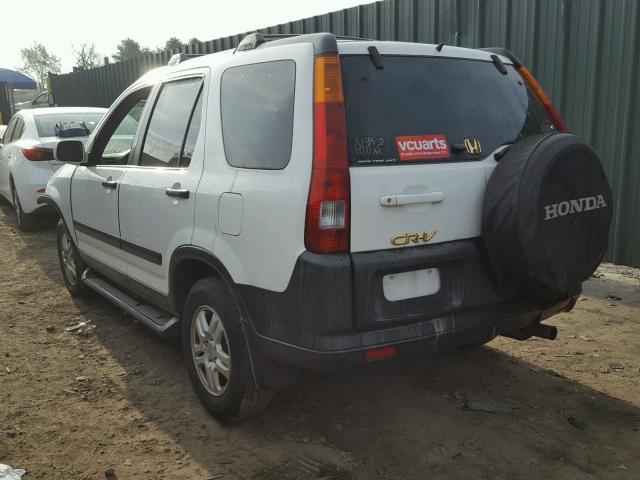 SHSRD78824U211926 - 2004 HONDA CR-V EX WHITE photo 3