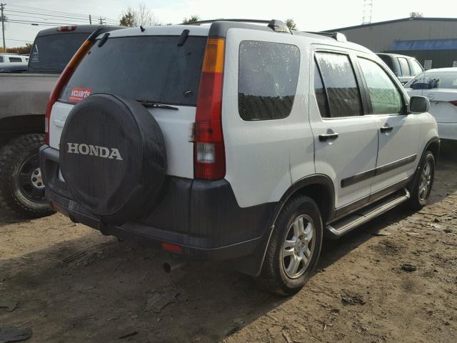 SHSRD78824U211926 - 2004 HONDA CR-V EX WHITE photo 4