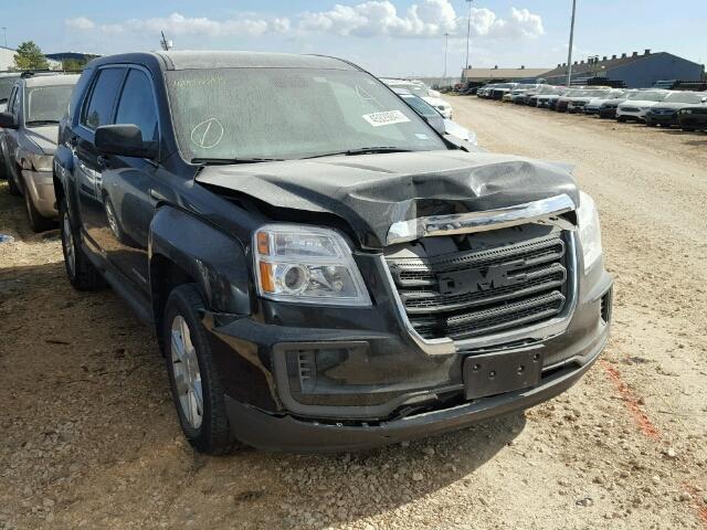 2GKALMEK5G6209950 - 2016 GMC TERRAIN SL BLACK photo 1