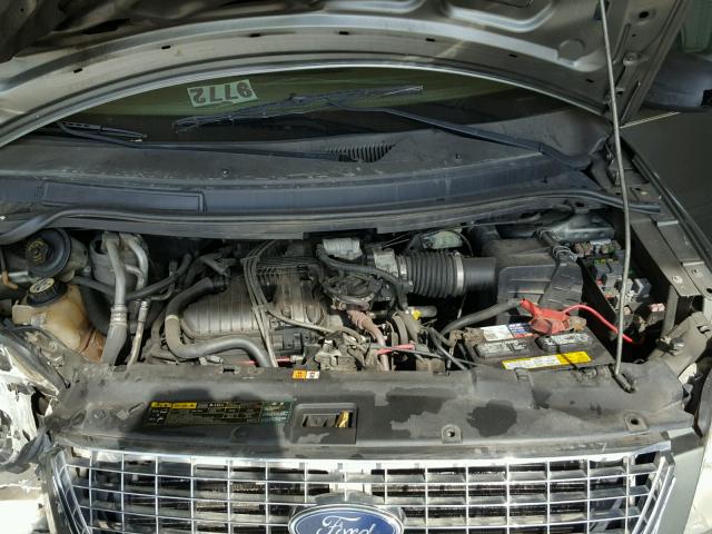 2FMZA52205BA76125 - 2005 FORD FREESTAR S GRAY photo 7