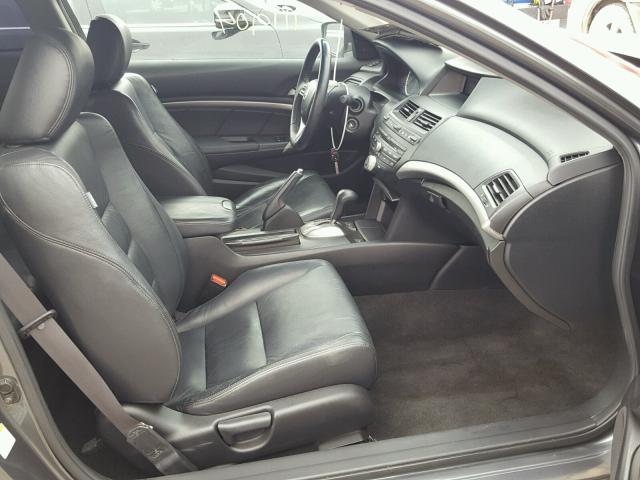 1HGCS22858A018264 - 2008 HONDA ACCORD EXL CHARCOAL photo 5