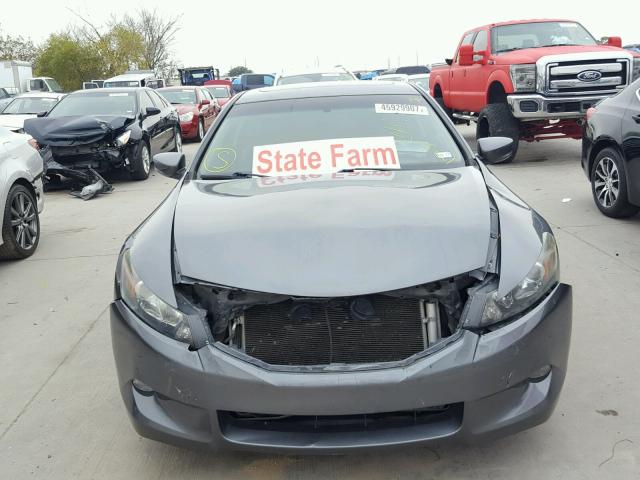 1HGCS22858A018264 - 2008 HONDA ACCORD EXL Grafit foto 9