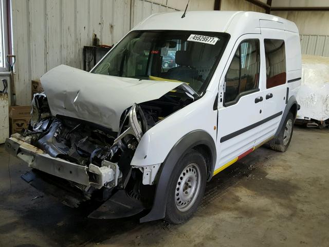 NM0LS6BN3DT166419 - 2013 FORD TRANSIT CO YELLOW photo 2