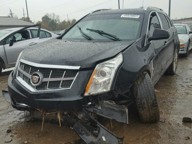 3GYFNDEY5BS601041 - 2011 CADILLAC SRX LUXURY BLACK photo 2