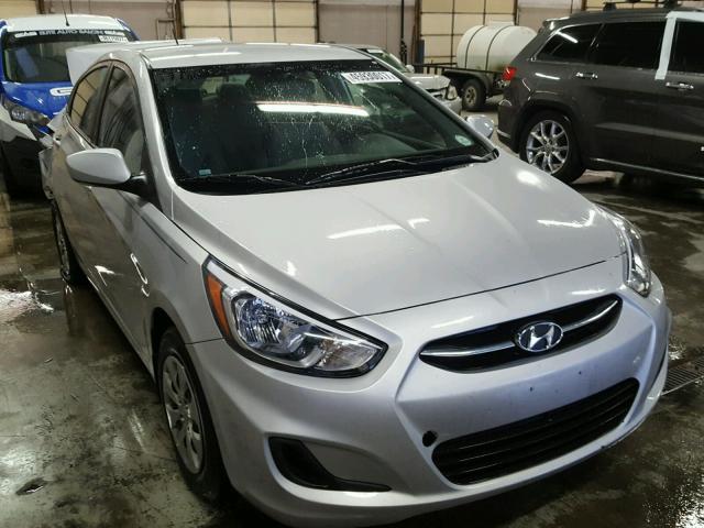 KMHCT4AE3HU277327 - 2017 HYUNDAI ACCENT SE SILVER photo 1