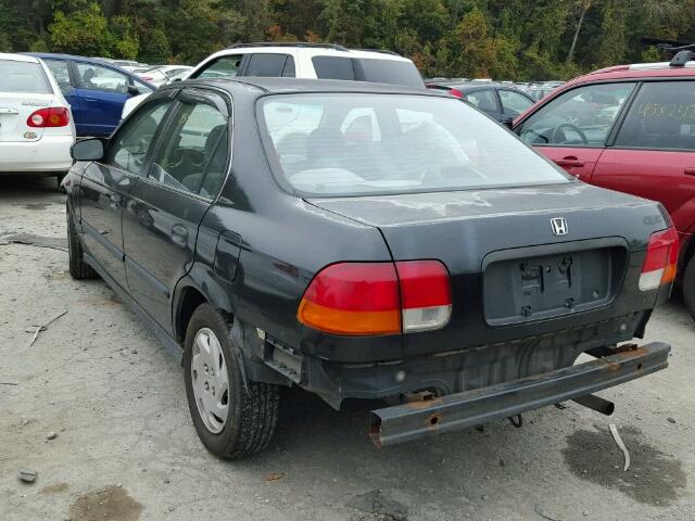 2HGEJ6678VH588258 - 1997 HONDA CIVIC LX BLACK photo 3