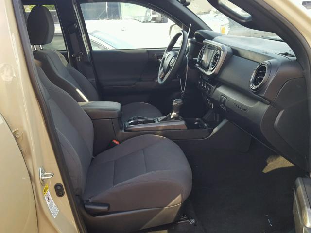 3TMDZ5BN3HM023004 - 2017 TOYOTA TACOMA DOU BROWN photo 5