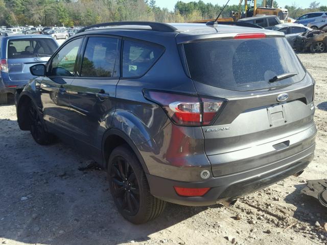 1FMCU9GD9HUC70052 - 2017 FORD ESCAPE SE GRAY photo 3