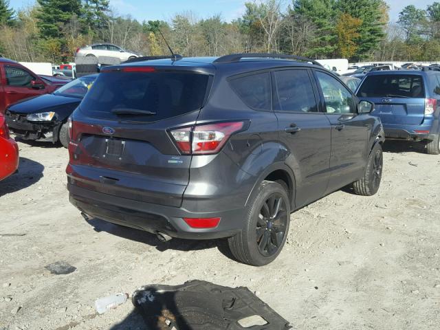 1FMCU9GD9HUC70052 - 2017 FORD ESCAPE SE GRAY photo 4