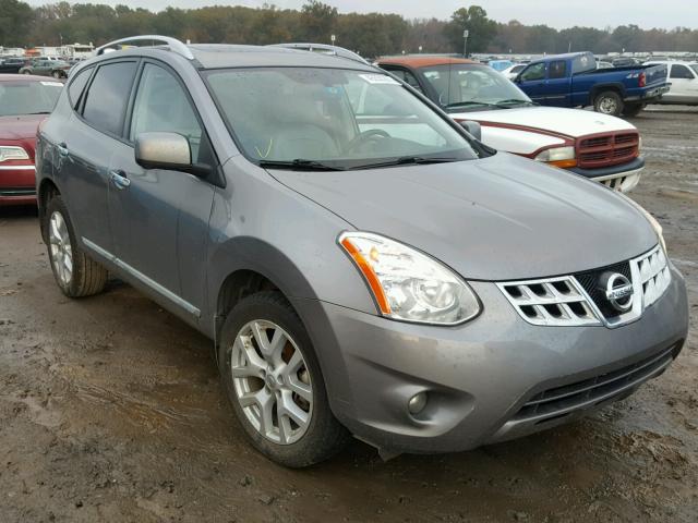 JN8AS5MT7DW512734 - 2013 NISSAN ROGUE S SILVER photo 1