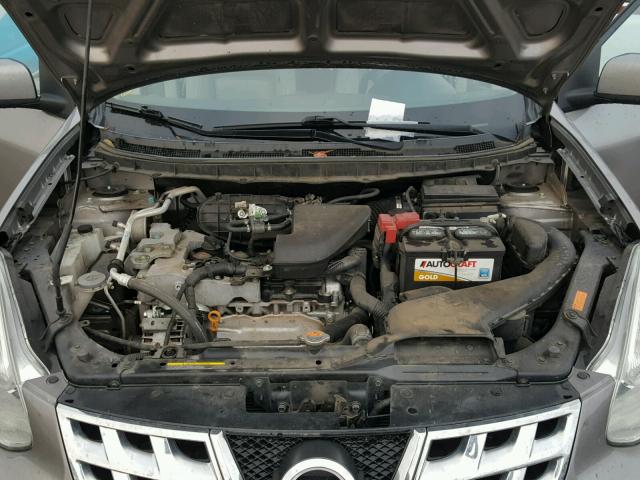 JN8AS5MT7DW512734 - 2013 NISSAN ROGUE S SILVER photo 7