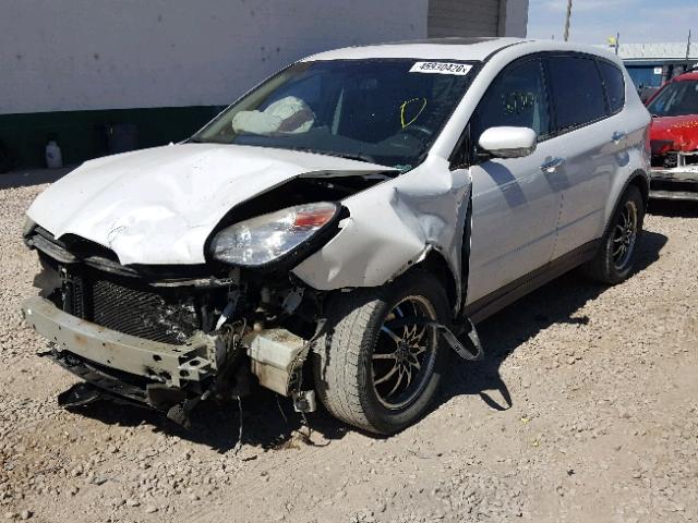 4S4WX82C364428430 - 2006 SUBARU B9 TRIBECA WHITE photo 2