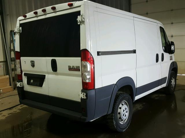 3C6TRVNG1HE522846 - 2017 RAM PROMASTER WHITE photo 4