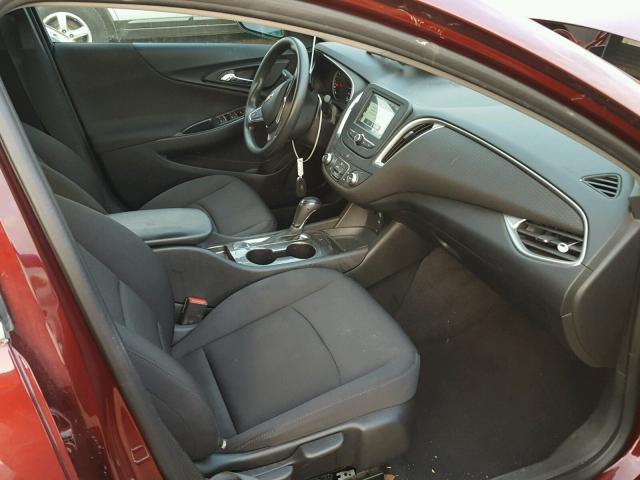 1G1ZB5ST1GF278573 - 2016 CHEVROLET MALIBU LS RED photo 5