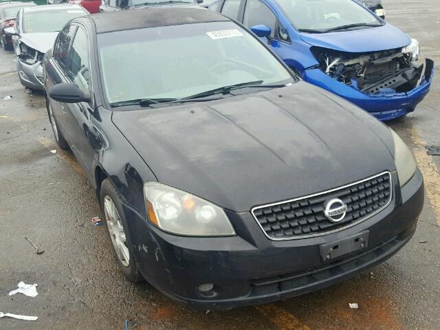 1N4AL11D46C239213 - 2006 NISSAN ALTIMA BLACK photo 1