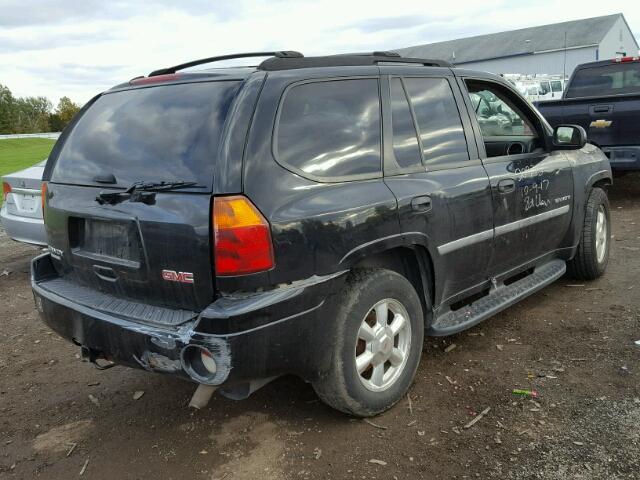 1GKDT13S962108176 - 2006 GMC ENVOY BLACK photo 4