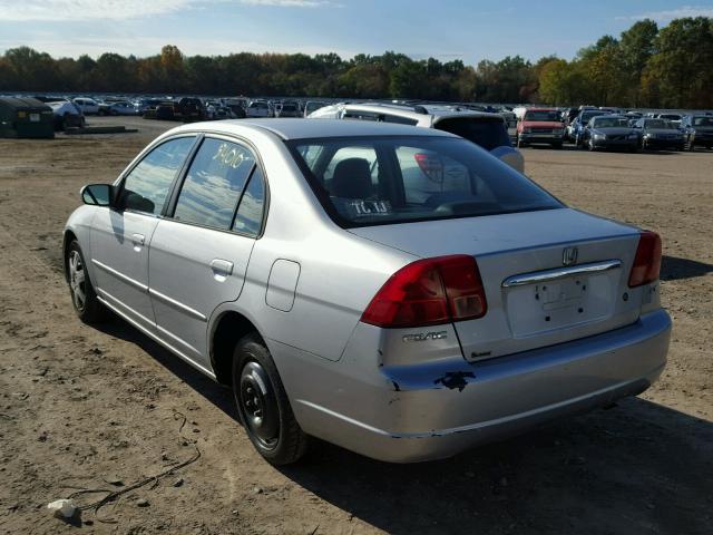 2HGES26872H561918 - 2002 HONDA CIVIC EX 银色 照片 3