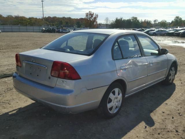 2HGES26872H561918 - 2002 HONDA CIVIC EX 银色 照片 4