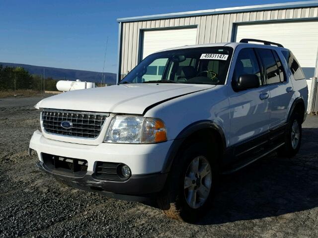 1FMDU73K13UB54155 - 2003 FORD EXPLORER X WHITE photo 2