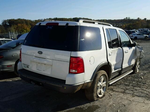 1FMDU73K13UB54155 - 2003 FORD EXPLORER X WHITE photo 4