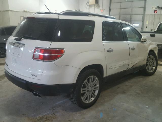 5GZEV23D79J216497 - 2009 SATURN OUTLOOK XR თეთრი ფოტო 4