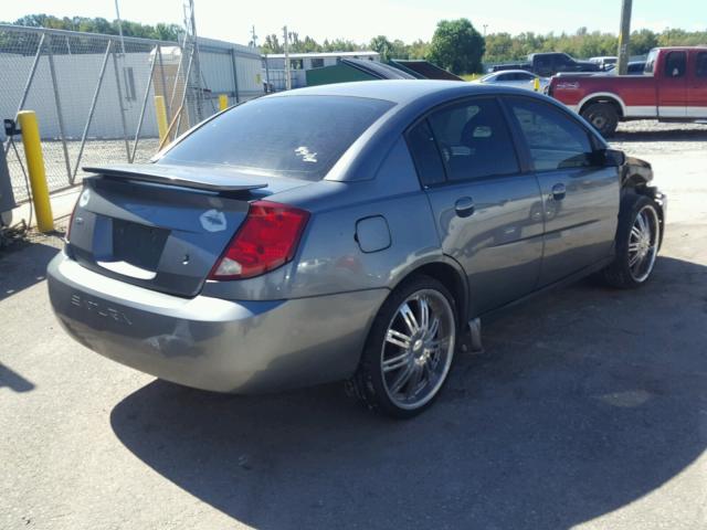 1G8AL52F75Z102936 - 2005 SATURN ION LEVEL GRAY photo 4