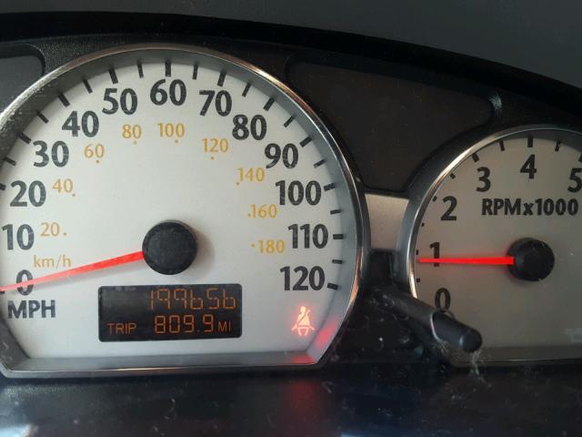 1G8AL52F75Z102936 - 2005 SATURN ION LEVEL GRAY photo 8