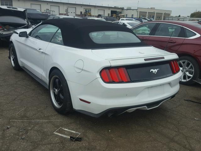1FATP8UHXG5284554 - 2016 FORD MUSTANG WHITE photo 3