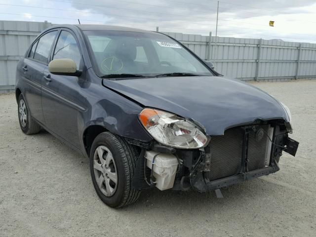 KMHCN4AC8BU607396 - 2011 HYUNDAI ACCENT GLS GRAY photo 1