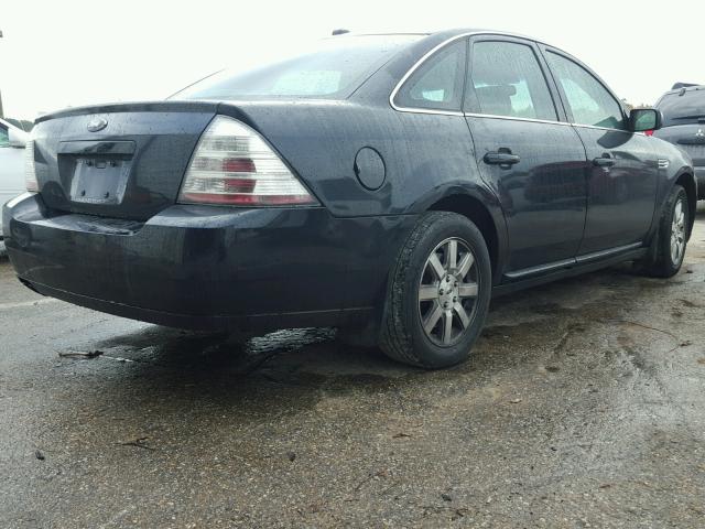 1FAHP23W79G113545 - 2009 FORD TAURUS SE BLACK photo 4