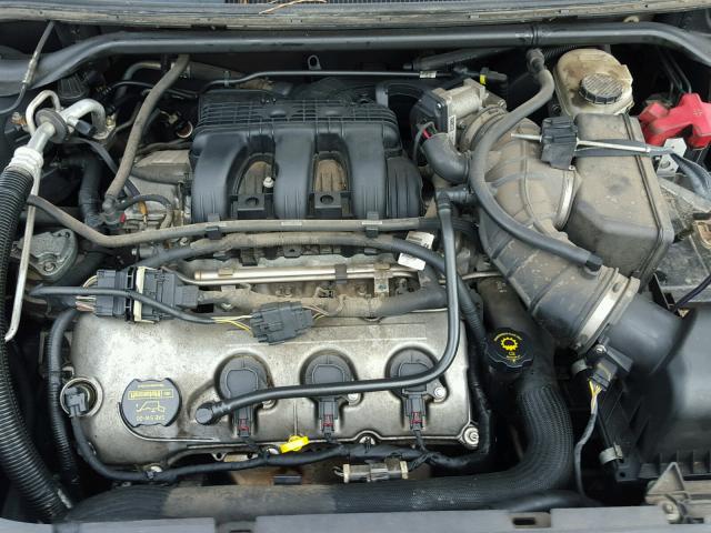 1FAHP23W79G113545 - 2009 FORD TAURUS SE BLACK photo 7