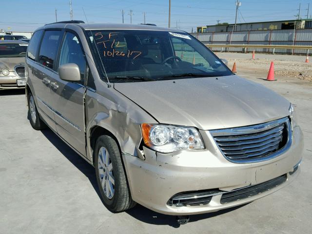 2C4RC1BG9GR156617 - 2016 CHRYSLER TOWN & COU TAN photo 1