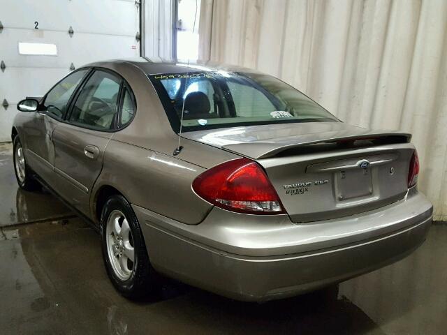 1FAFP55U94G169239 - 2004 FORD TAURUS SES TAN photo 3