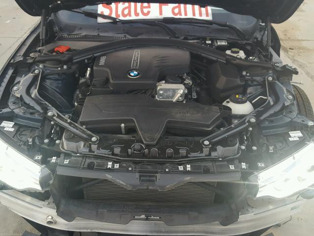 WBA3V5C57FP752505 - 2015 BMW 428 I BLUE photo 7