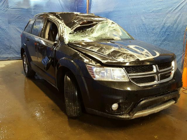 3C4PDCBG9GT100206 - 2016 DODGE JOURNEY SX BLACK photo 1