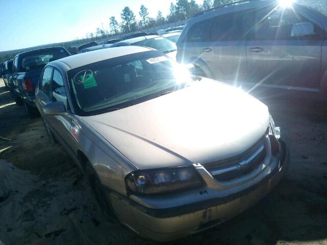 2G1WF52E259302930 - 2005 CHEVROLET IMPALA TAN photo 1