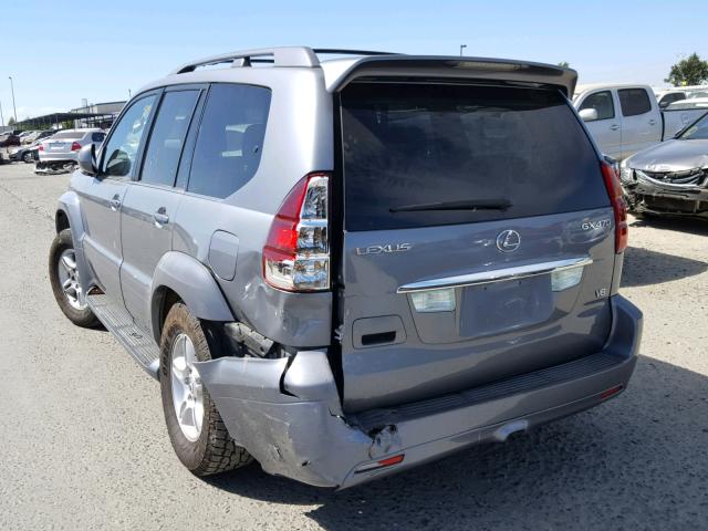 JTJBT20X130020221 - 2003 LEXUS GX 470 GRAY photo 3