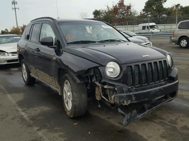 1J8FF47W98D569906 - 2008 JEEP COMPASS SP BLACK photo 1