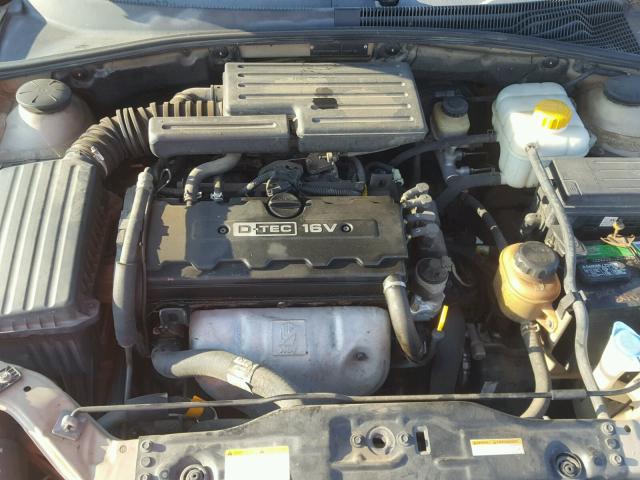 KL5JD56Z65K186897 - 2005 SUZUKI FORENZA S TAN photo 7