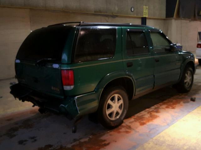 1GHDT13W8X2705541 - 1999 OLDSMOBILE BRAVADA GREEN photo 4