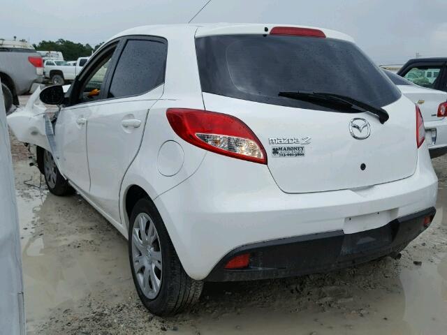 JM1DE1KY5E0175461 - 2014 MAZDA MAZDA2 SPO WHITE photo 3