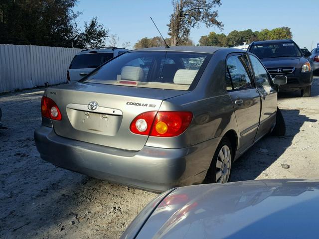 1NXBR32E94Z275692 - 2004 TOYOTA COROLLA CE GREEN photo 4