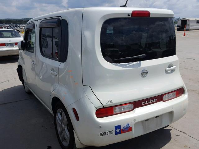 JN8AZ28RX9T104214 - 2009 NISSAN CUBE BASE WHITE photo 3