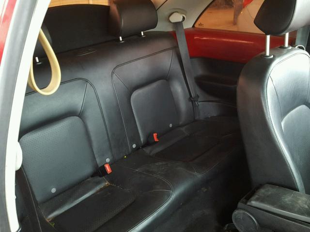 3VWPW31C98M519397 - 2008 VOLKSWAGEN NEW BEETLE 红色 照片 6