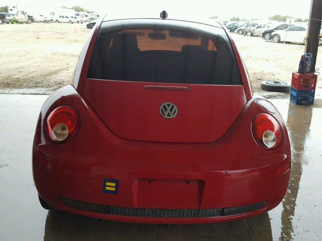 3VWPW31C98M519397 - 2008 VOLKSWAGEN NEW BEETLE 红色 照片 9